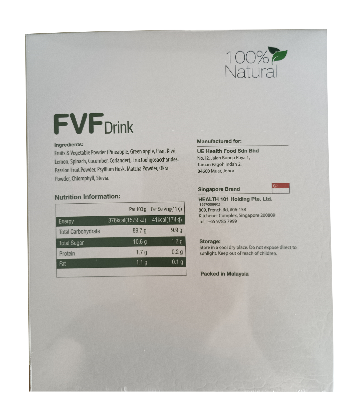FVF Natural Ingredient Drink