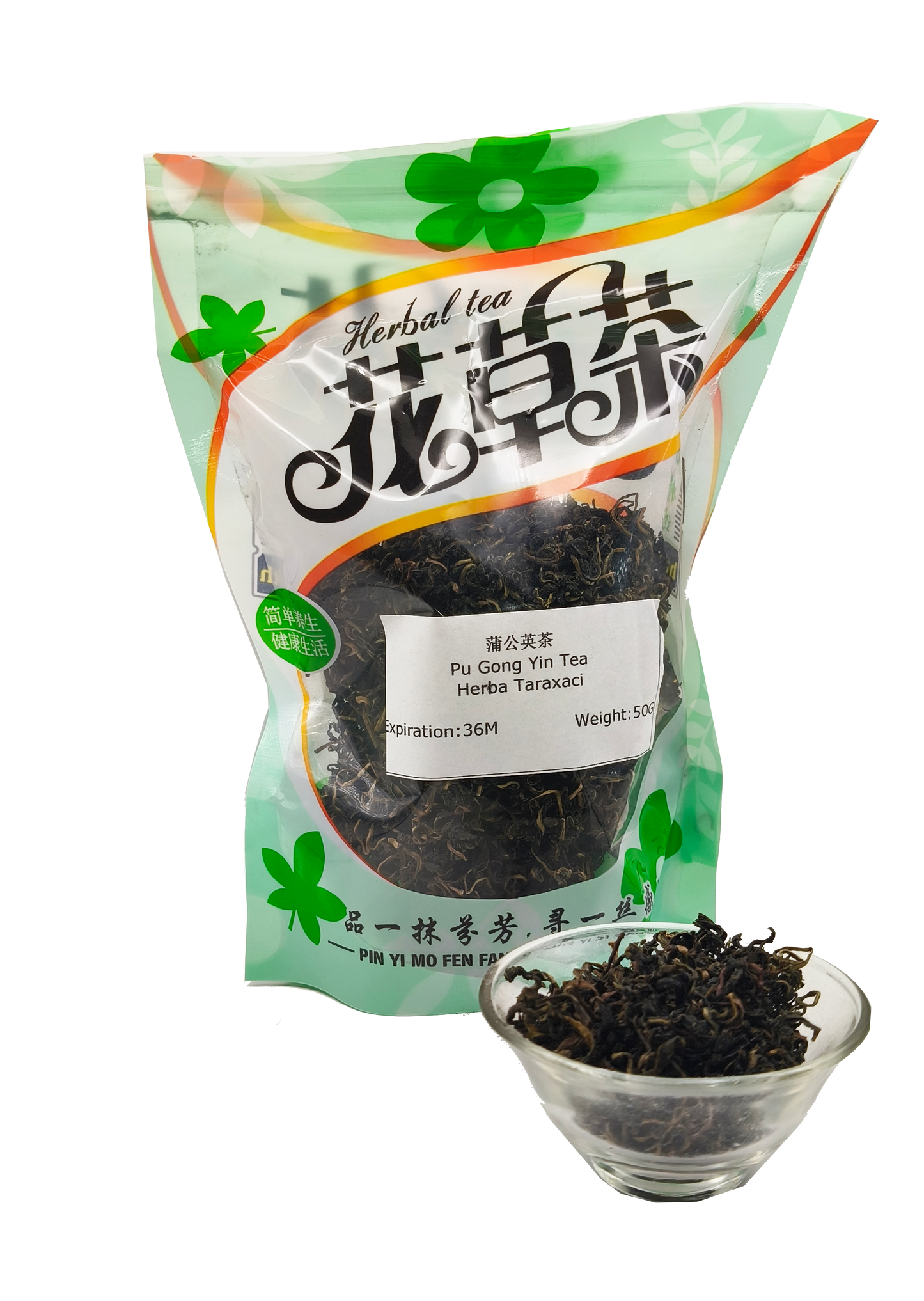 Pu Gong Ying Cha Paardenbloemwortel/Bladthee