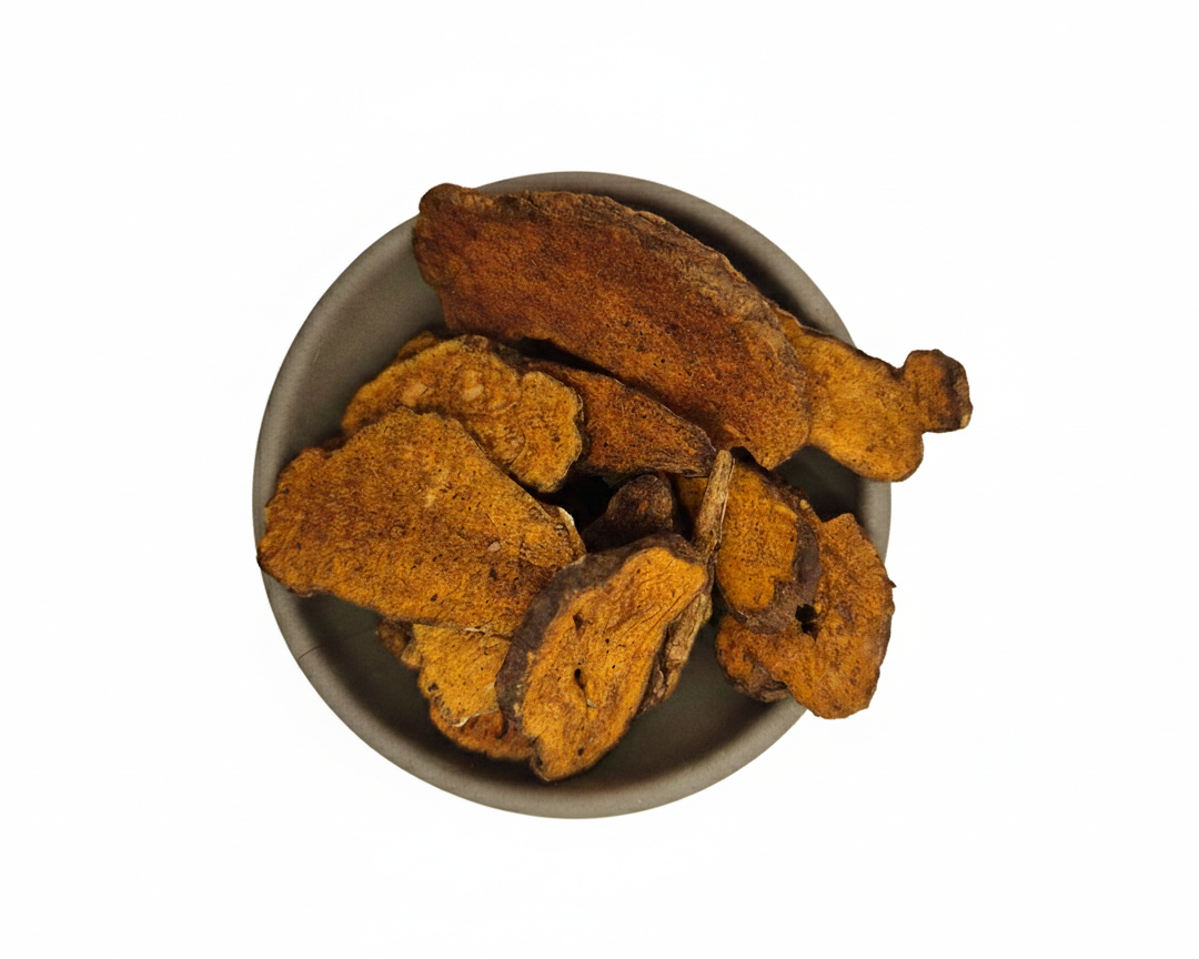 Bai Zhu (Shu)-Rhizoma Artractylodis Nacrocephalae (gekookt)