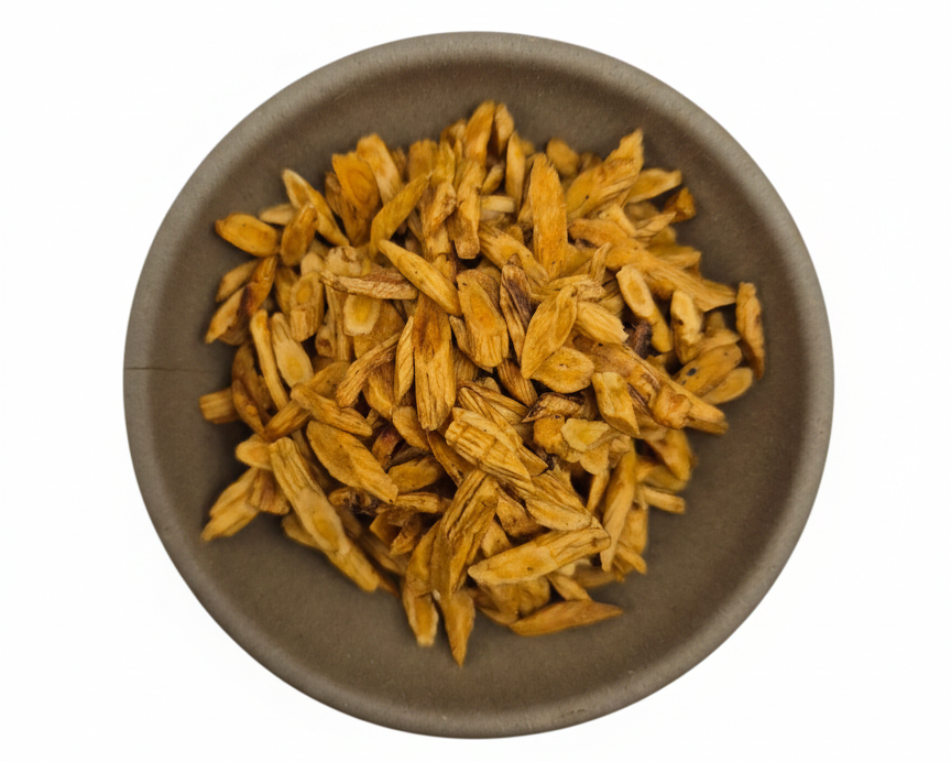 Huang Qi (Chao)-Radix Astragali-Astralus Root (Prepared)